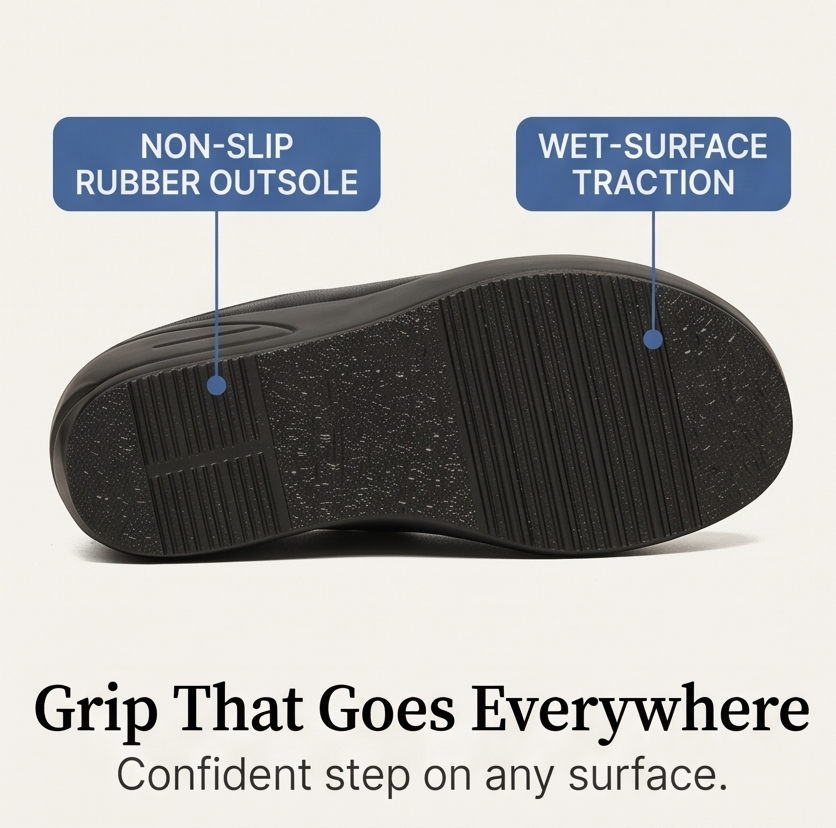 Luneva – Cushioned Wedge Sandals for Wide Feet
