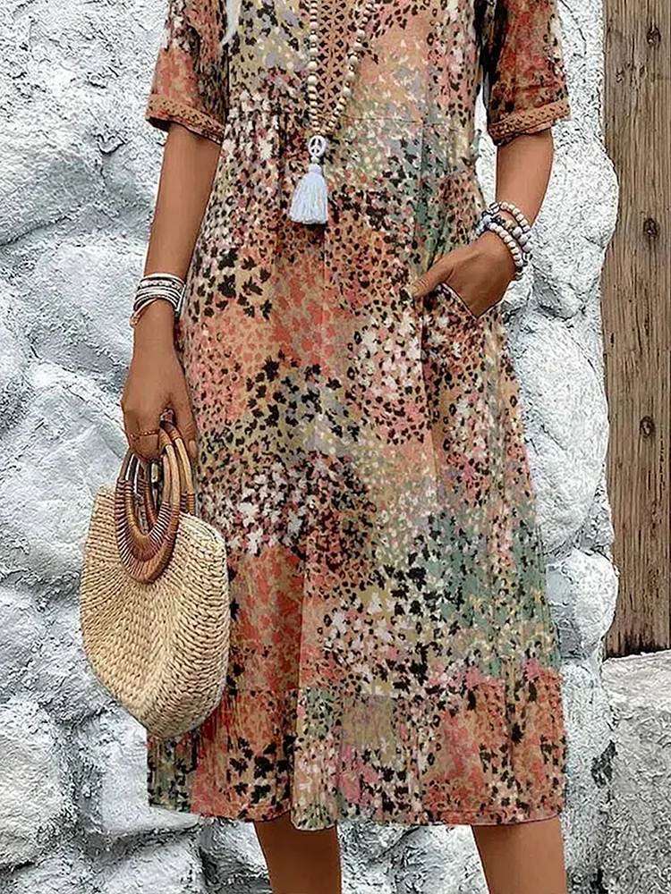 Susan - Chic Midi Dress