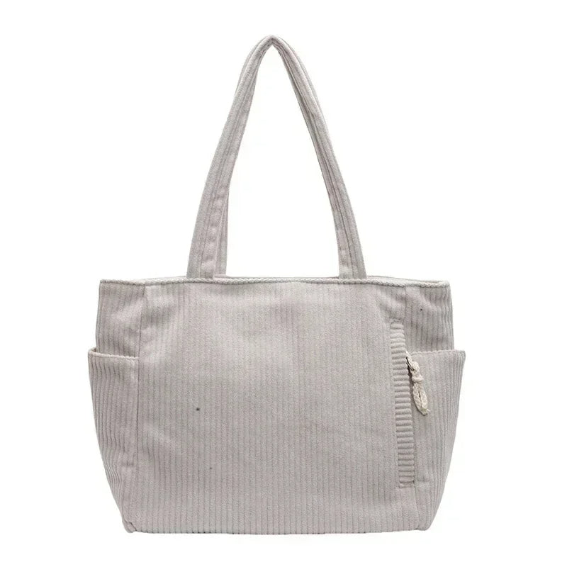 Cordelley – Cozy Corduroy Tote Bag