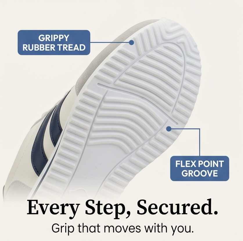LunaWalk – Lightweight Retro Stripe Walking Sneakers