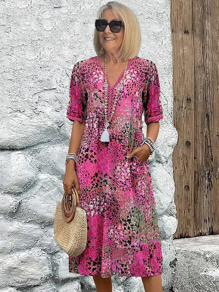 Susan - Chic Midi Dress