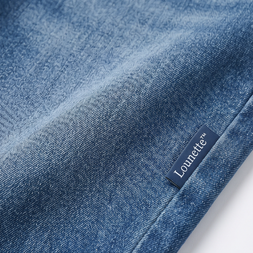 Lounette™ Elastic-Waist Cropped Denim Jeans for All-Day Comfort