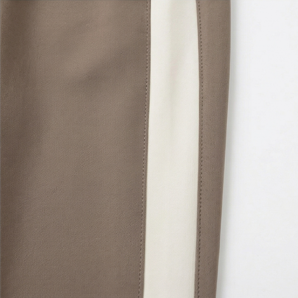 Ellara – Women's Contrast Trim V-Neck Pants Set