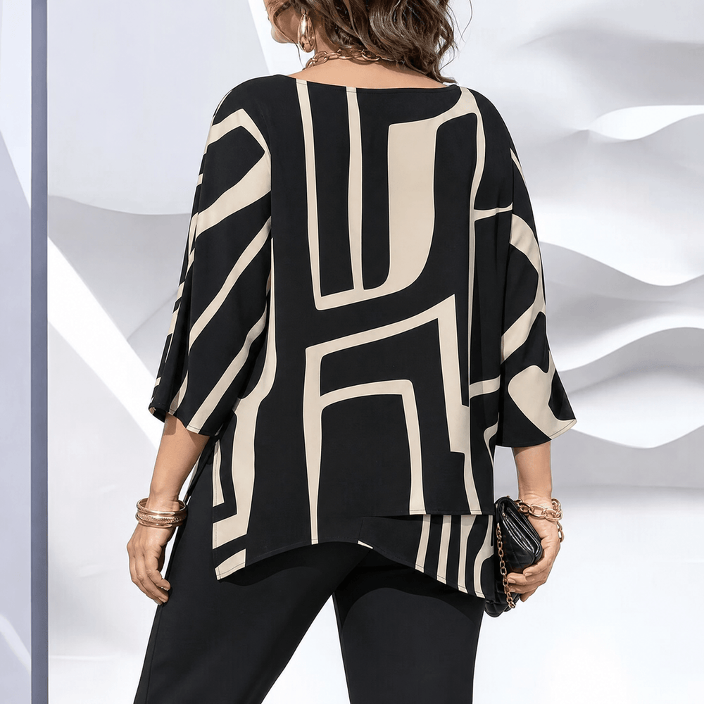 Eloria – Elegant Oversized Statement Top