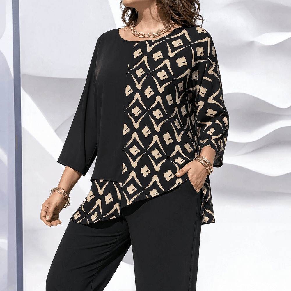Eloria – Elegant Oversized Statement Top