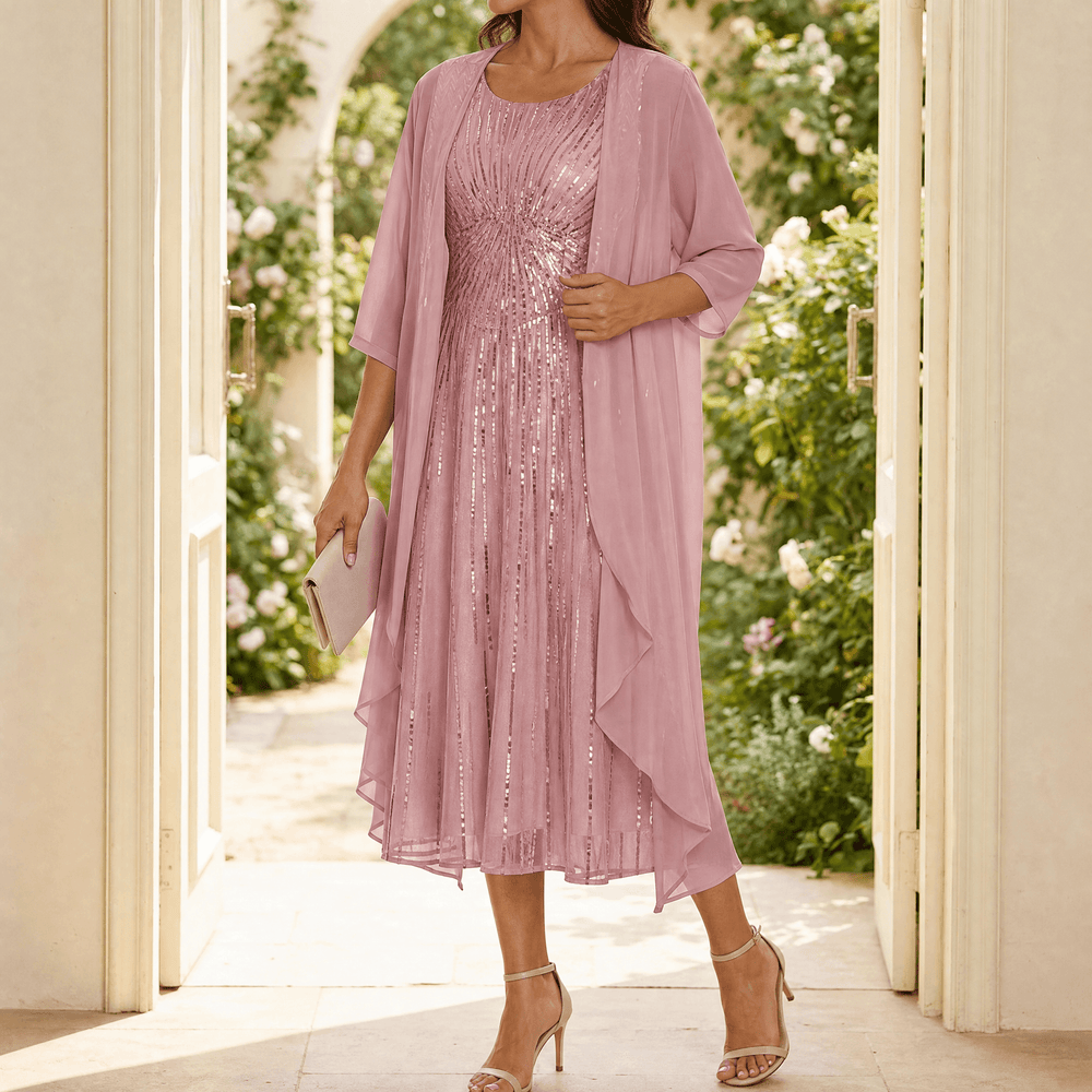 Floressa – Floral Two Piece Dress Set