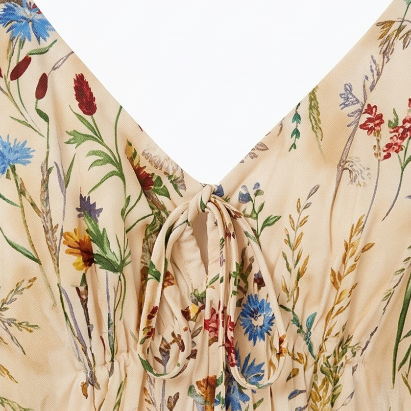 Floressa – Women's Wildflower A-Line Midi Sundress