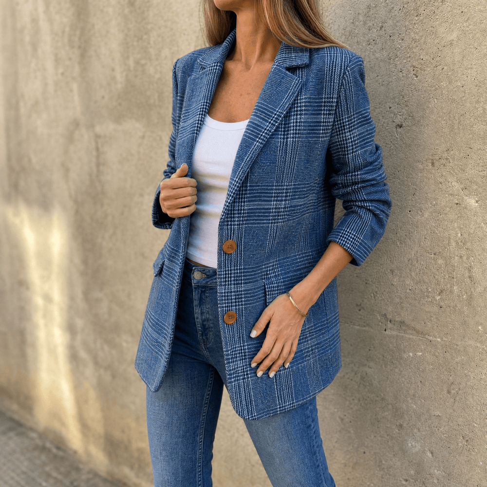 Hartlyn – Classic Glen Plaid Blazer