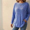 Wovelle™ – Waffle Knit Oversized Sweater