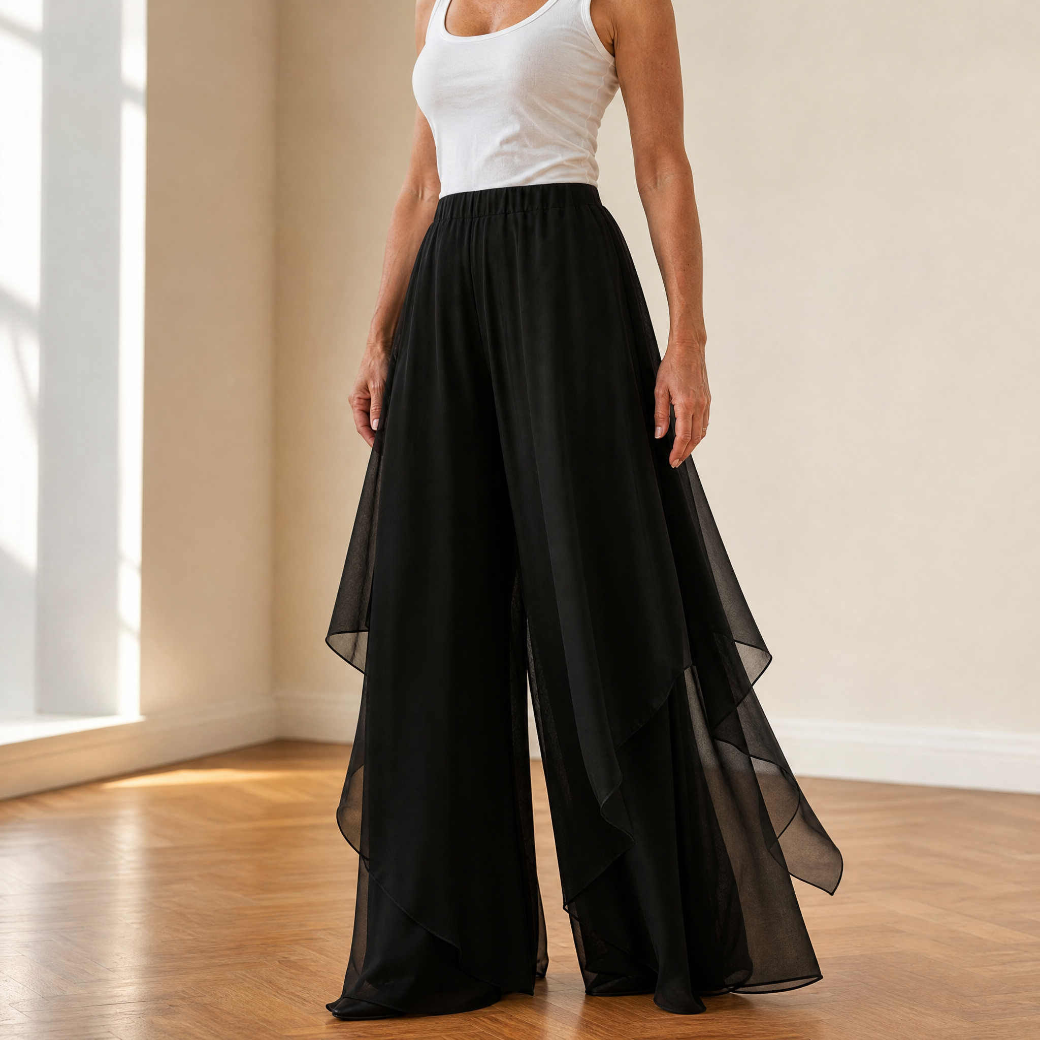 Florenza – Women's Flowy Palazzo Pants