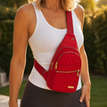 Velora – Quilted Crossbody Sling Bag