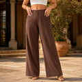 Loriva – Women's High-Waisted Wide-Leg Palazzo Pants