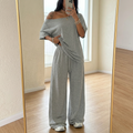 Solenya – Women's Off-Shoulder Two-Piece Set
