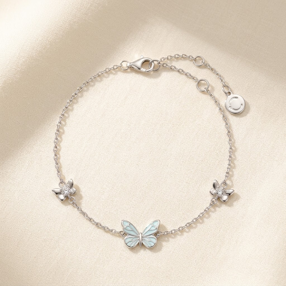Luminova – Glow in the dark butterfly bracelet