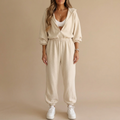Elowyn – Women's Cozy One Piece Hooded Jumpsuit