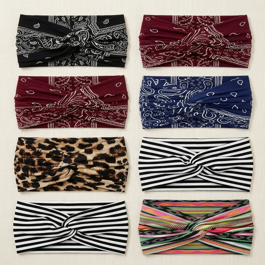 Velora™ Wide Elastic Twist Headband