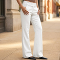 Florevia Women's Elongating Wide-Leg Flare Pants