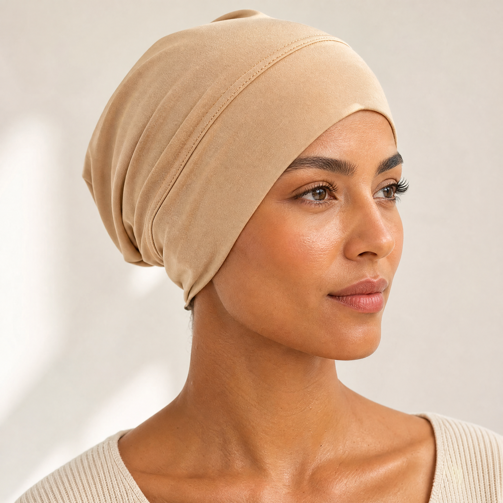 Solenna – Soft Stretch Turban Cap