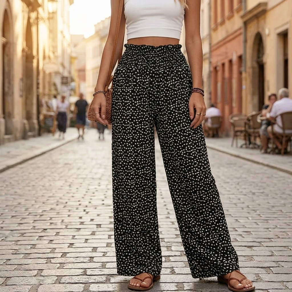 Vivara – Flowy High Waist Pull On Pants