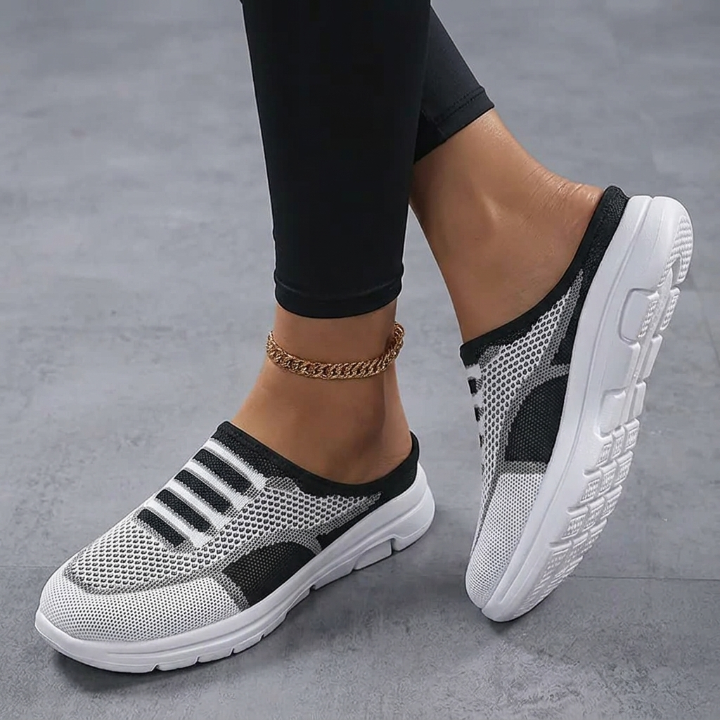 Stepvana – Breathable Air Cushion Slip On Mules for Women