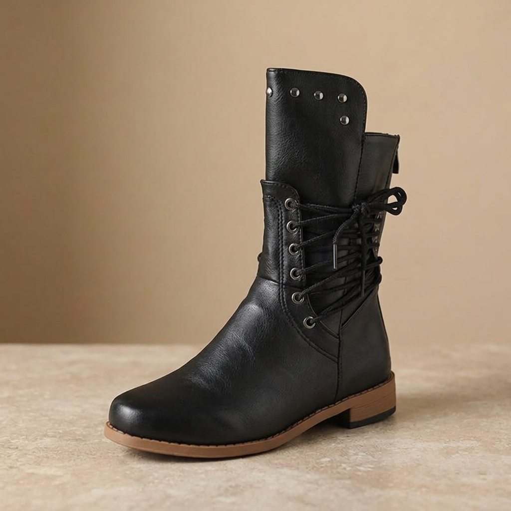 Westlyn – Women's Wool Lined Lace Up Ankle Boots