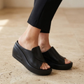 Luneva – Cushioned Wedge Sandals for Wide Feet