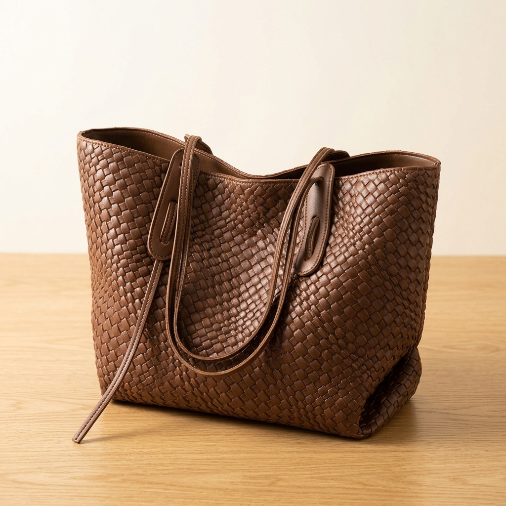 Tessara – Soft Woven Everyday Tote Bag
