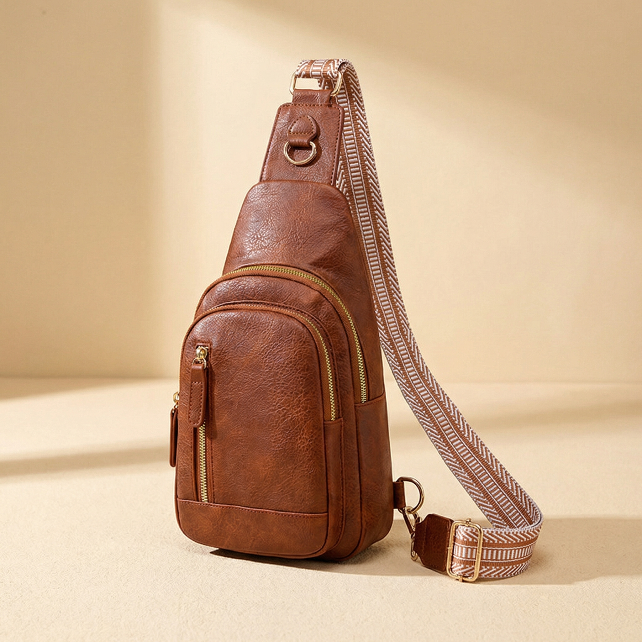 Carvia – Women’s Multi Pocket Crossbody Sling Bag