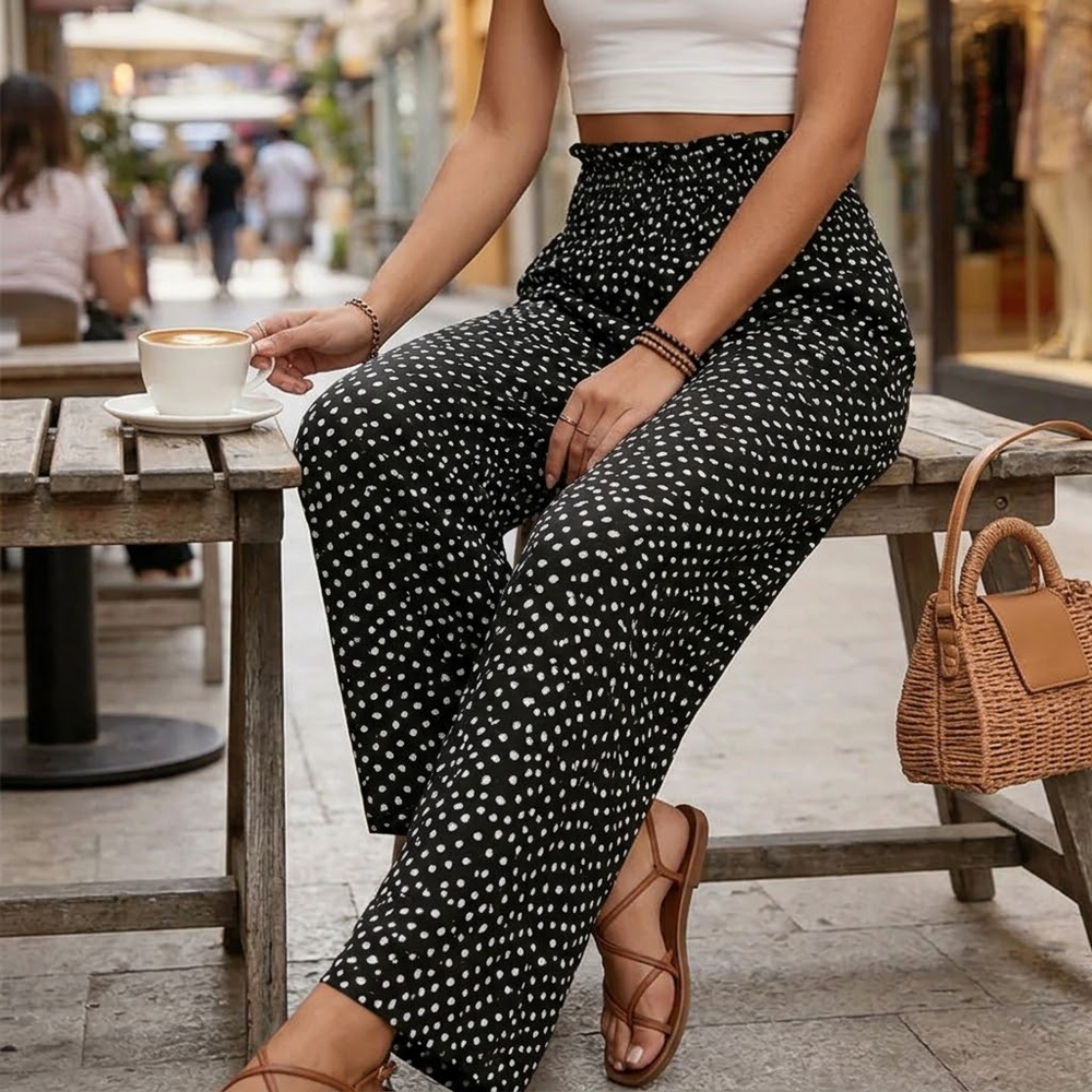 Vivara – Flowy High Waist Pull On Pants