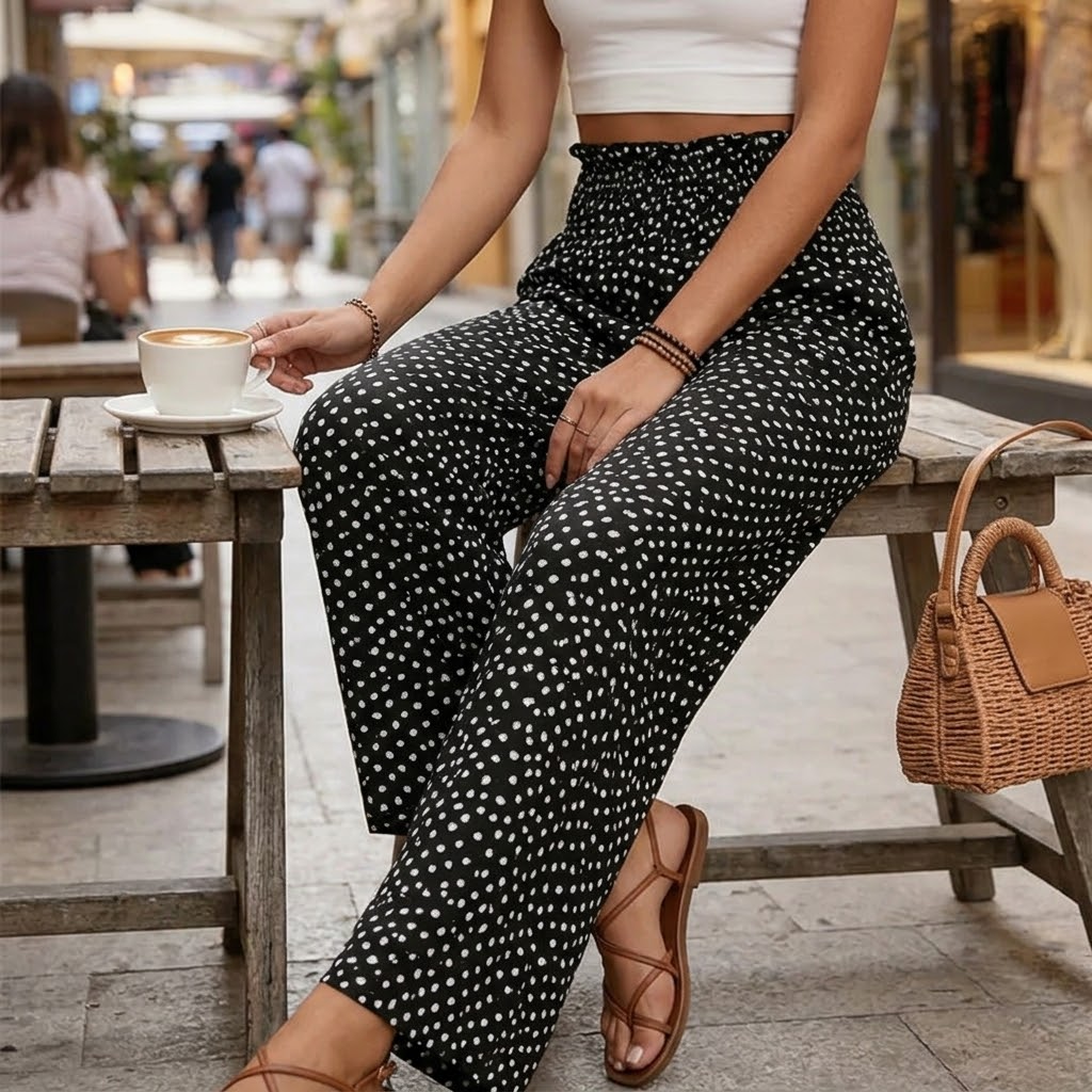 Vivara – Flowy High Waist Pull On Pants
