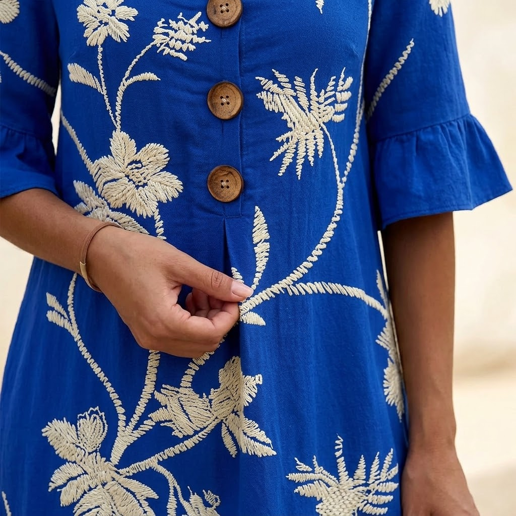 Solenya – Women's Floral Midi Dress