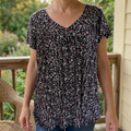 Floressa – Women's Breezy Floral Cotton Top