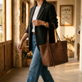 Tessara – Soft Woven Everyday Tote Bag