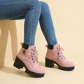 Stridara – Lightweight Chunky Platform Combat Boot