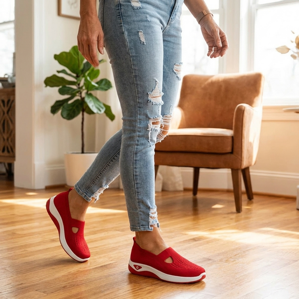 Striveknit – Breathable Slip-On Sneakers