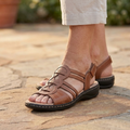 Solvana – Women's Arch Support Woven Sandals