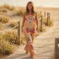 Vivanta – Tropical Print Matching Set
