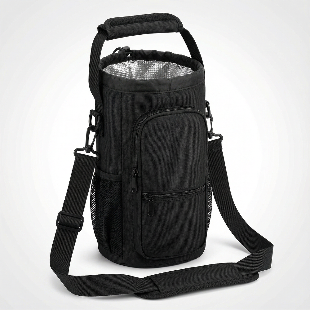 Carryvive – Insulated Water Bottle Carrier with Phone Pocket