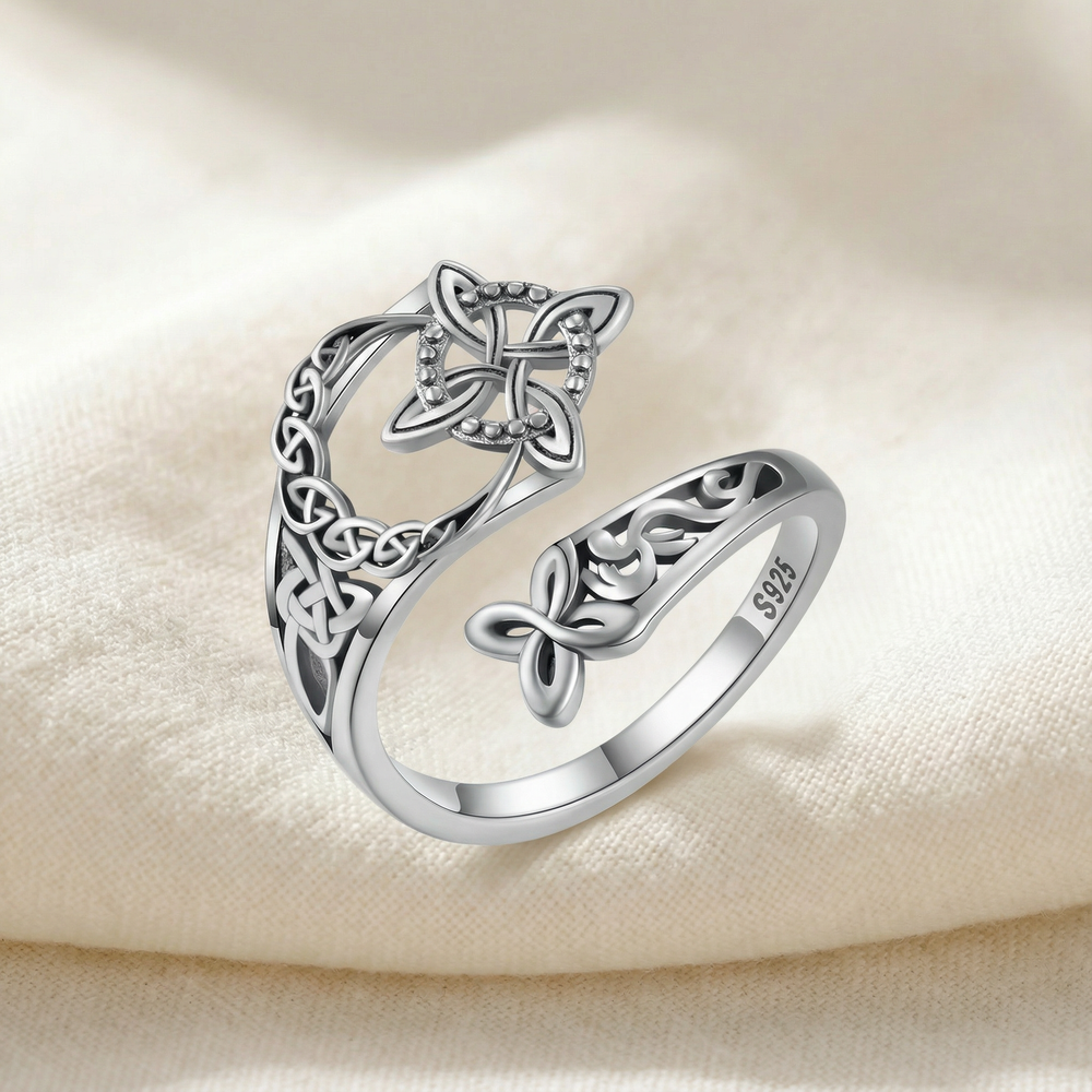 Keltara – Celtic Witches Protection Knot Ring