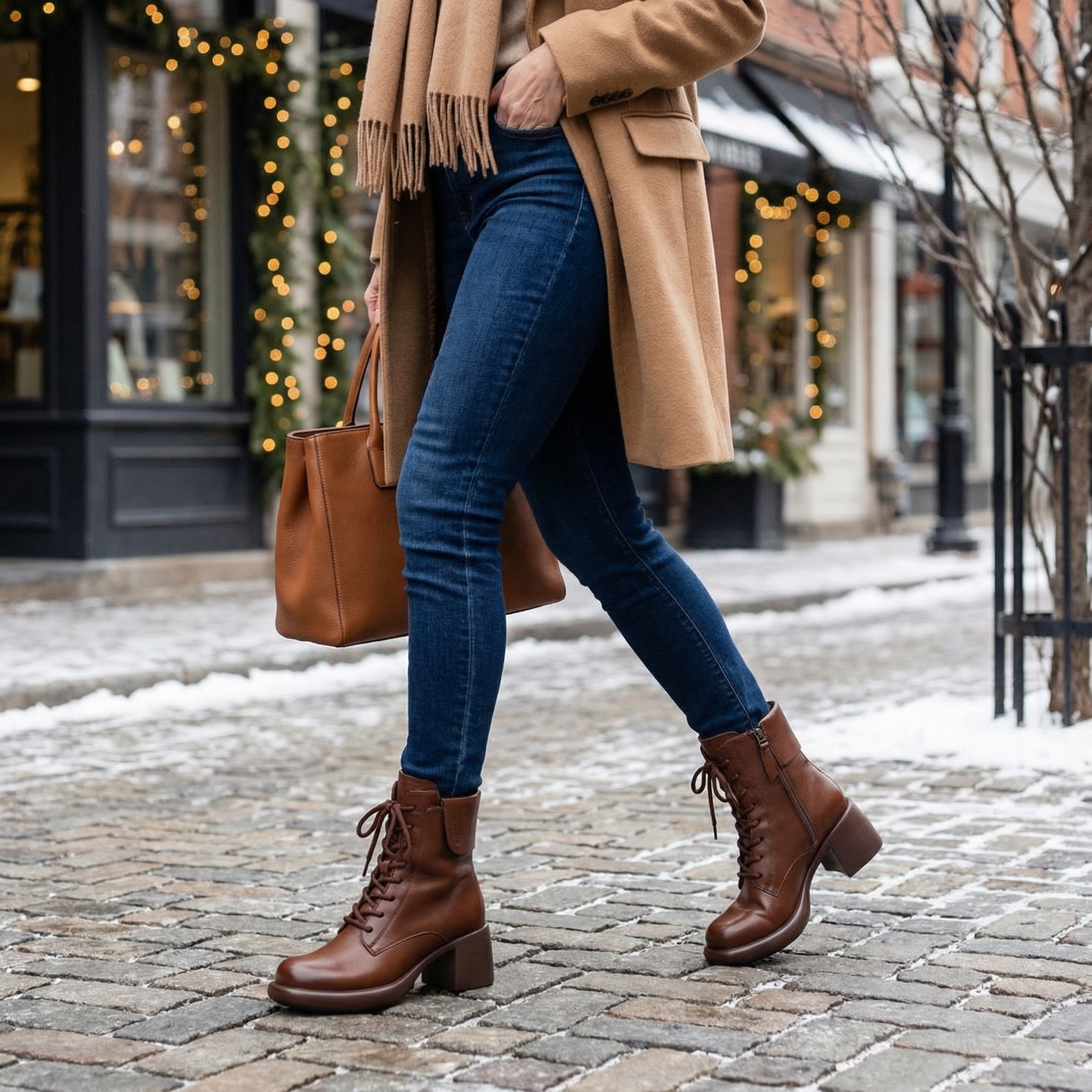 Vintara – Women's Fleece Lined Vintage Ankle Boots