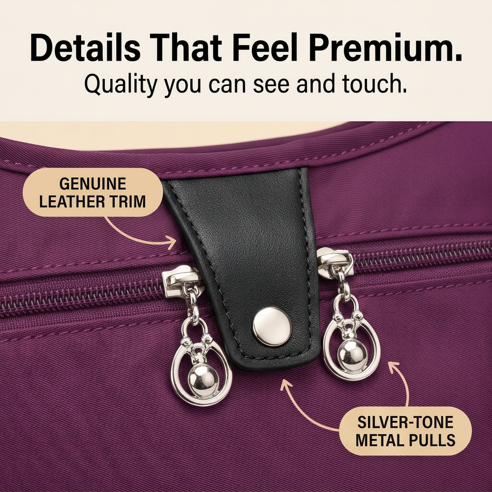 Vossa – Waterproof 10 pocket crossbody bag