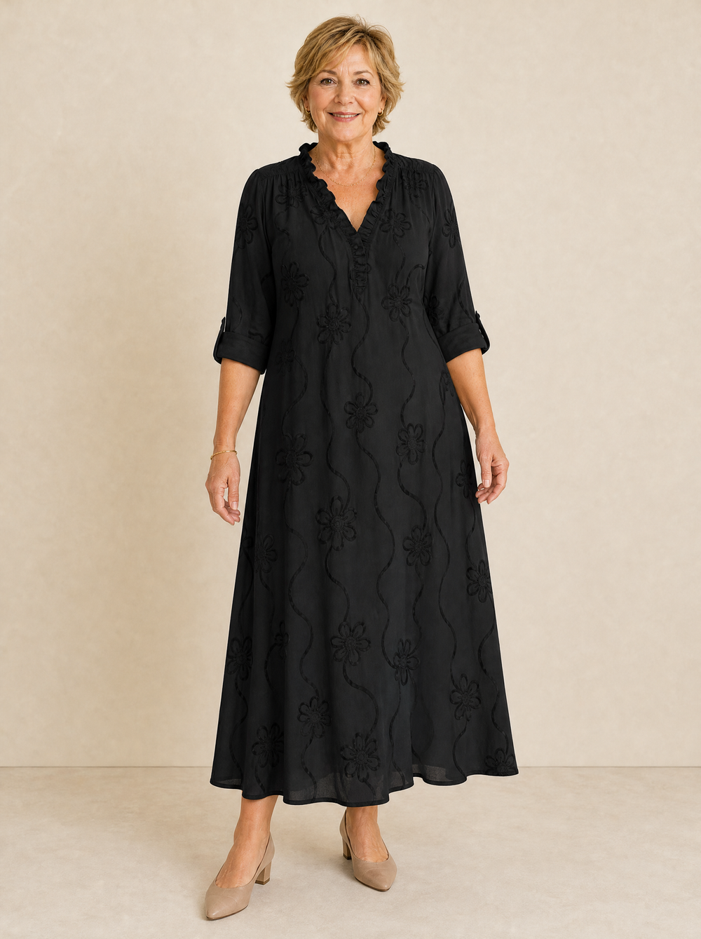 EVELYN | FLORAL MAXI DRESS FOR WOMEN