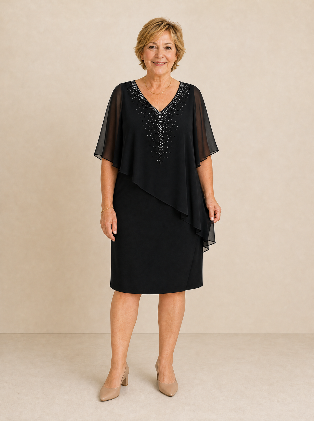 Joise | Elegant Draped Dress
