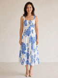 Florenza – Women's Floral Midi Summer Dress