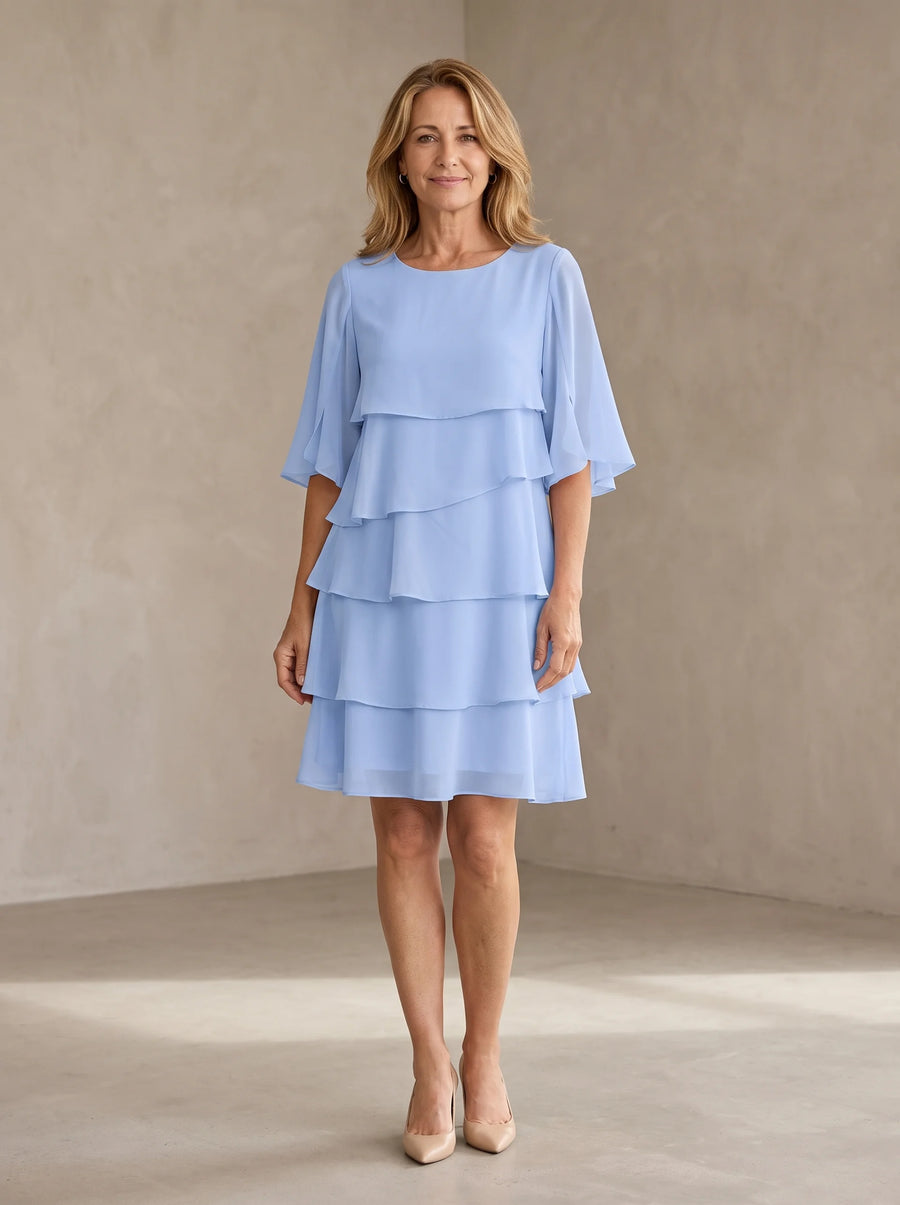 Florelle – Women's Layered Ruffle Dress