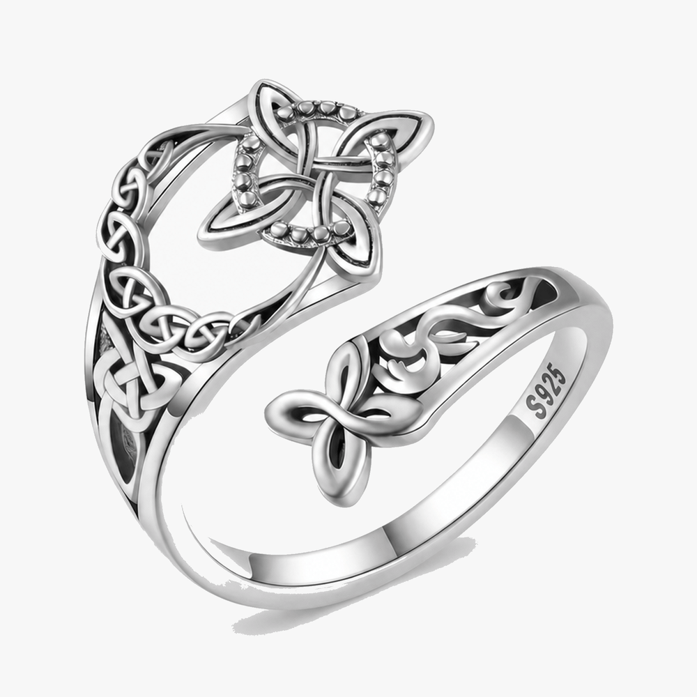 Keltara – Celtic Witches Protection Knot Ring