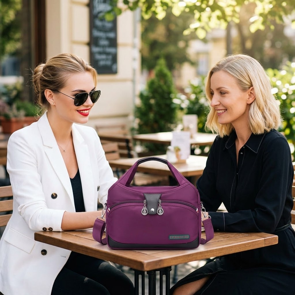 Vossa – Waterproof 10 pocket crossbody bag