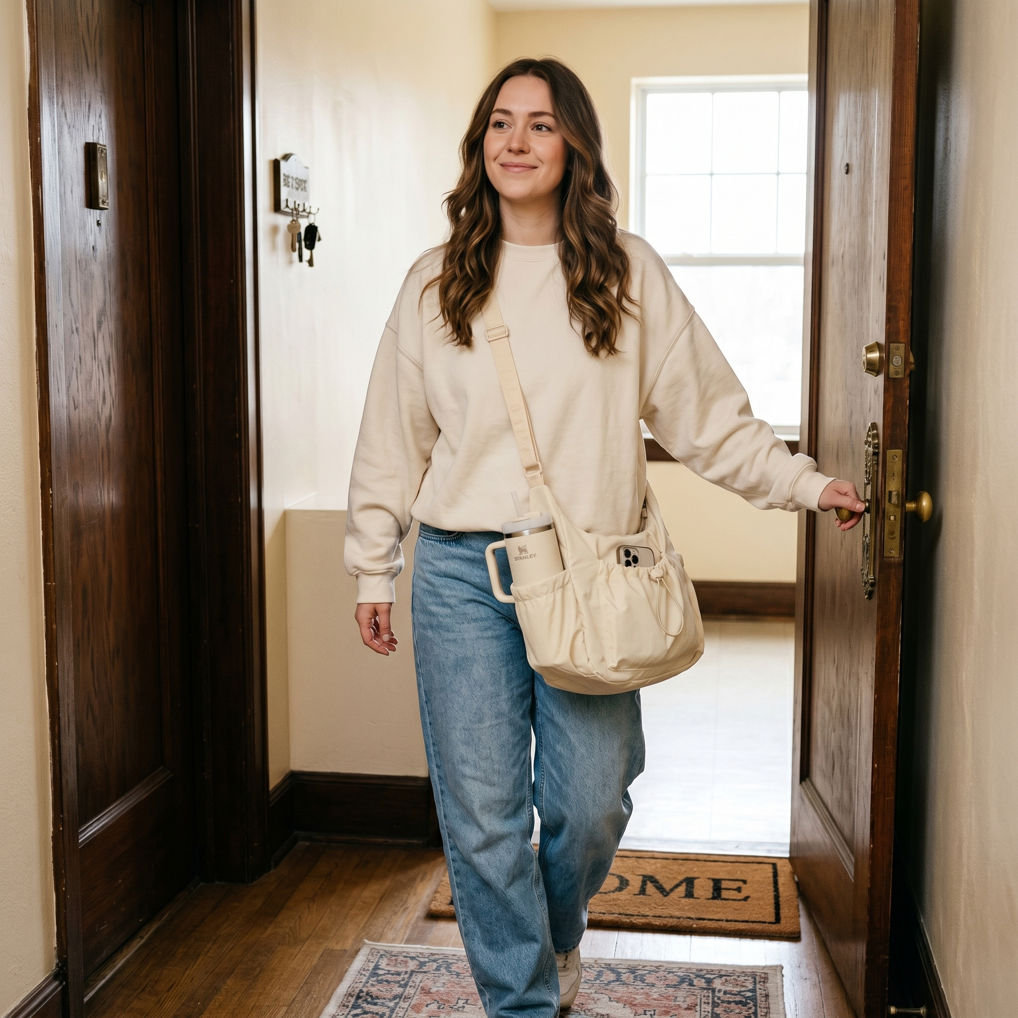 Nela – Slouchy Hobo Crossbody Bag