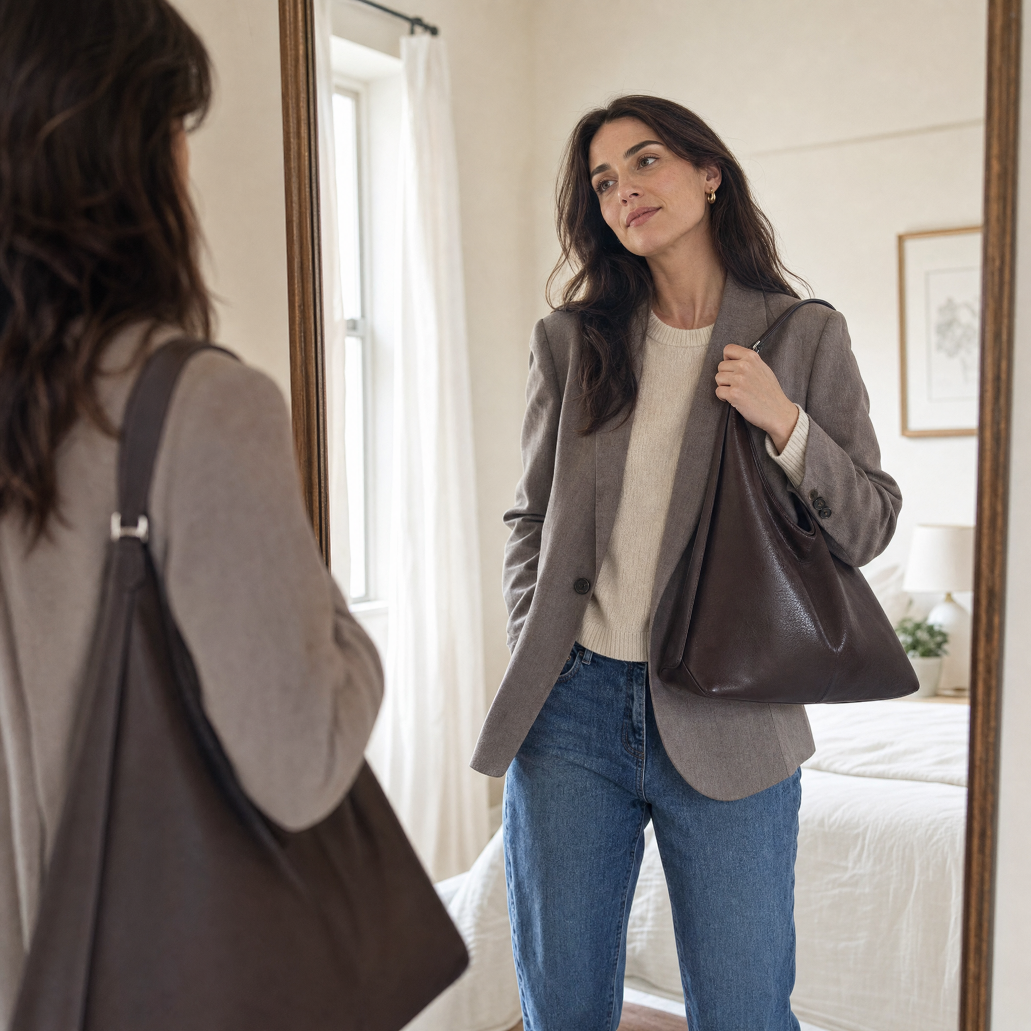 Siena – Slouchy Leather Hobo Bag for Everyday
