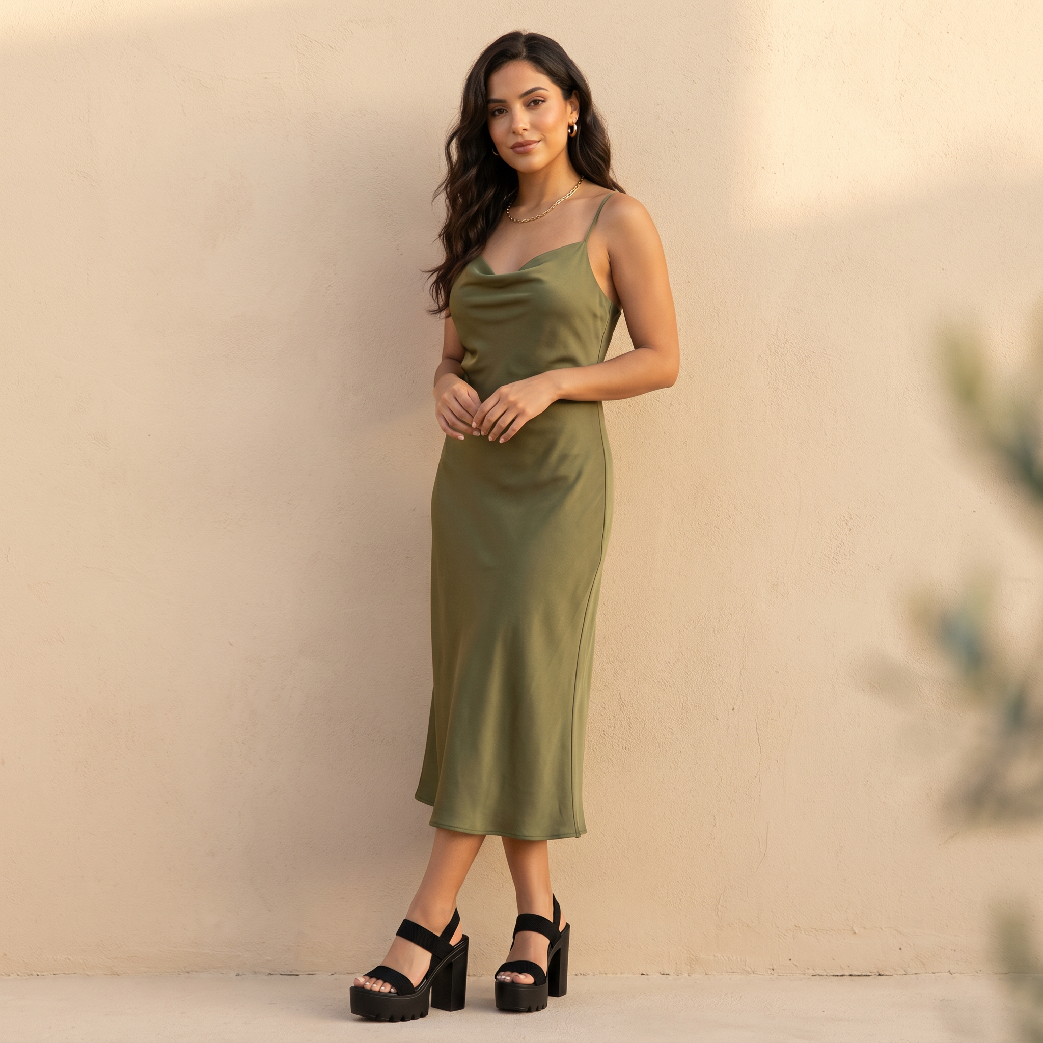 Veluna – Chunky Platform Heel Sandals